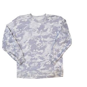Lululemon Perfectly Oversized Crew Sweatshirt Size 2 Incognito Camo